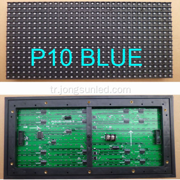 P10 Tek Mavi LED Ekran Modülü